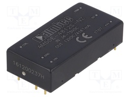 Converter: DC/DC; 50W; Uin: 36÷75V; 12VDC; Iout: 4.167A; 2"x1"; 35g