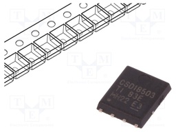 Transistor: N-MOSFET; unipolar; 40V; 100A; 120W; VSONP8 5x6mm