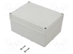 Enclosure: junction box; X: 150mm; Y: 70mm; Z: 110mm; wall mount; ABS