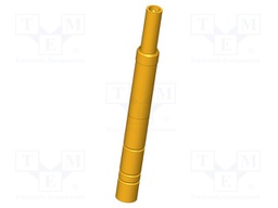 Test needle; Operational spring compression: 4mm; 3A; push-in