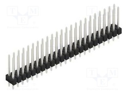 Connector: pin strips; pin header; male; PIN: 46; 2.54mm; THT; 2x23