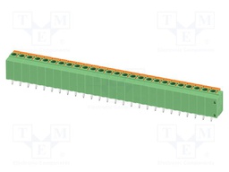 PCB terminal block, rated current: 15 A, rated voltage (III/