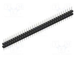 Connector: pin strips; pin header; male; PIN: 34; 2mm; THT; 1x34