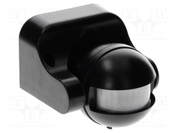 Motion sensor; wall mount; 230VAC; IP44; 12m; Range: 10s÷7min; 180°