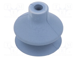 Suction cup; 25mm; Shore hardness: 55; Suction cup: silicone Si