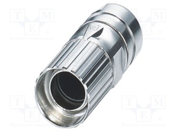 Enclosure for connectors: M23; straight; IP67; CA; Gasket: NBR
