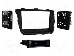 Radio frame; Kia; 2 DIN; black