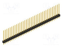 Connector: pin strips; pin header; male; PIN: 35; 2.54mm; THT; 1x35