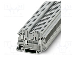 Splice terminal: rail; UT; 500V; screw terminal; PA; 0.14÷6mm2