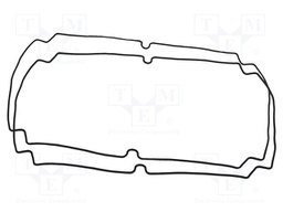 Gasket; HM-1554Y; for enclosures
