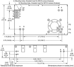 Power supply: switched-mode; Mounting: for building in