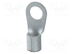 Non-insulated; Body: silver; Tip: ring