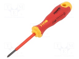 Screwdriver; insulated; Phillips; PH0; ERGONICĀ®