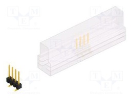 Connector: pin strips; pin header; male; PIN: 4; 2.54mm; SMT; 1x4