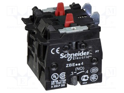 Contact Block, DPST - NC, Screw Clamp, 2 Pole, 1.1 A, 125 V