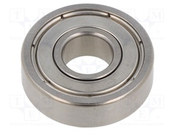 Bearing: single row deep groove ball; Øint: 9mm; Øout: 24mm; W: 7mm