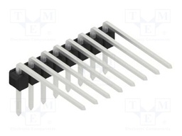Connector: pin strips; pin header; male; PIN: 8; 2.54mm; THT; 1x8
