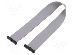 Ribbon cable with IDC connectors; Tape ph: 0.64mm; 304.8mm