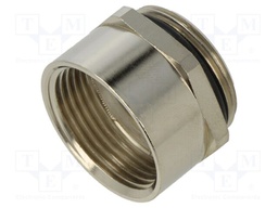 Thread adapter; M25; M25; brass; Plating: nickel; EPIC® Collar