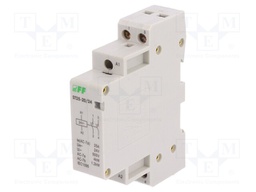 Contactor: 2-pole installation; NO x2; 24VAC; 25A; DIN