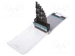 Drill set; Application: aluminium,metal,steel,copper alloy