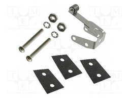 Lever with roller