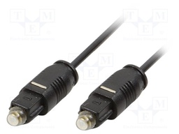 Cable; Toslink plug,both sides; 10m; Øcore: 2.4mm