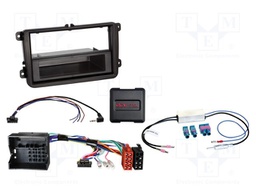 Adapter for control from steering wheel; Seat,VW,Škoda; black