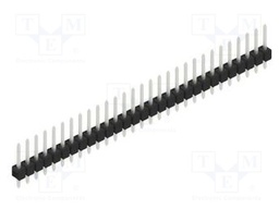 Connector: pin strips; pin header; male; PIN: 29; 2.54mm; THT; 1x29