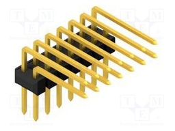 Connector: pin strips; pin header; male; PIN: 14; 2.54mm; THT; 2x7