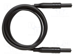 Test lead; 10A; 4mm banana plug-4mm banana plug; insulated