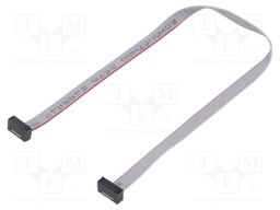 Ribbon cable with IDC connectors; Tape ph: 0.64mm; 228.6mm