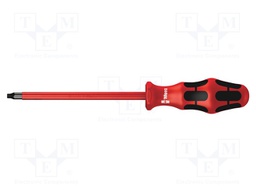 Screwdriver; insulated; square; #3; Blade length: 150mm; 1kVAC