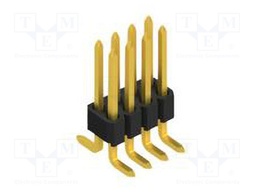 Connector: pin strips; pin header; male; PIN: 8; 1.27mm; SMT; 2x4