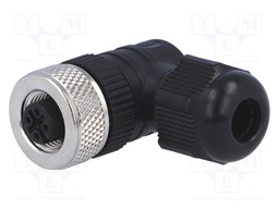 Plug; M12; PIN: 5; female; A code-DeviceNet / CANopen; for cable