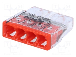 Installation quick splice; 2273; spring clamp; 0.5÷2.5mm2; 450V