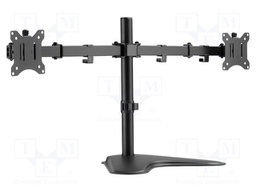 Stand; 8kg; 15÷35"; black; Arm len: 389mm; Dim: 893x280x415mm