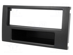 Radio mounting frame; Ford; 1 DIN; black