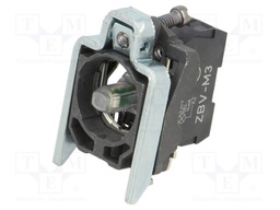 LED Panel Mount Indicator, Pilot Light, Green, 230 VAC, 22.5 mm, 14 mA, IP65