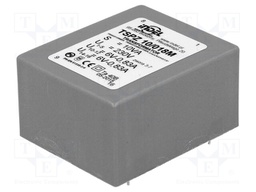 Transformer: encapsulated; 10VA; 230VAC; 6V; 6V; 0.83A; 0.83A; IP00