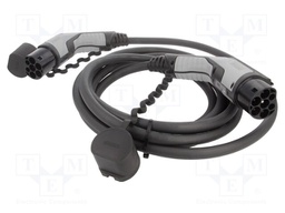 Cable: eMobility; 26.6kW; GB/T,Type 2; charging electric cars; 5m