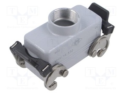 Enclosure: for HDC connectors; C-TYPE; size 77.27; Gland holes: 1