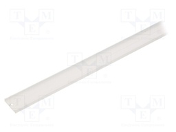 Profiles for LED modules; surface; white; L: 2m; aluminium