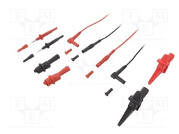 Test acces: kit; 1m; banana 4mm plug x2