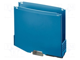 Enclosure base; with terminals; blue; UL94V-0; ICS25; X: 108.35mm