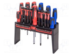 Screwdriver: universal-set; Phillips,slot,Torx®; SOFT-TOUCH