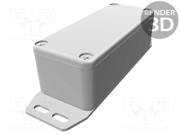 Enclosure: multipurpose; X: 39mm; Y: 93mm; Z: 32mm; with fixing lugs