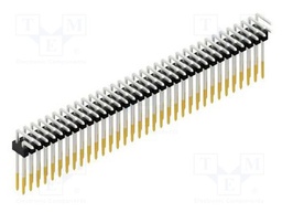 Connector: pin strips; pin header; male; PIN: 68; 2.54mm; THT; 2x34