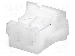 Plug; wire-board; female; 1.5mm; PIN: 2; w/o contacts; for cable