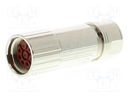 Accessories: connector; power; Type: straight; Thread: M23